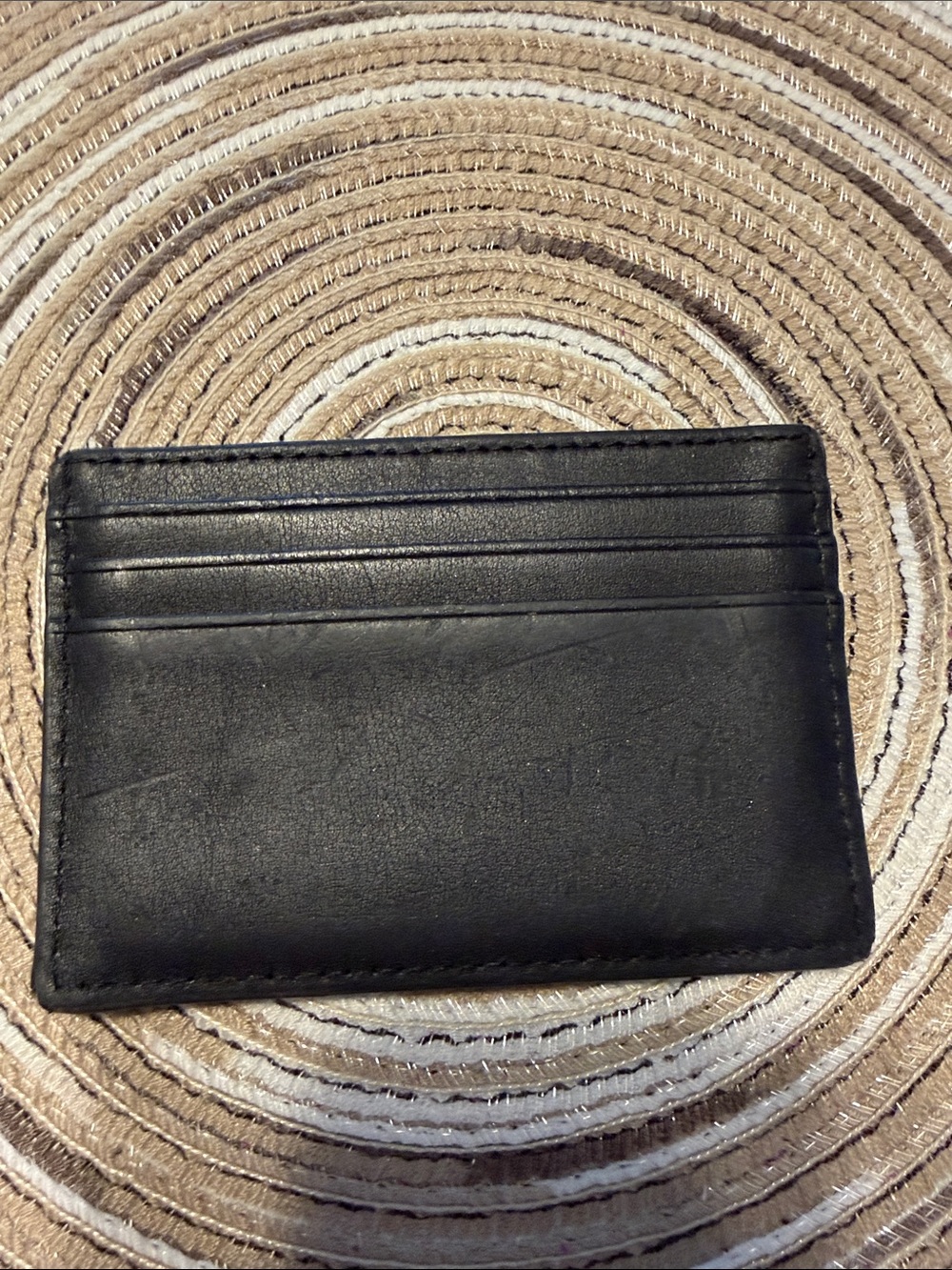 Black Kate Spade card holder. - Picture 2 of 3